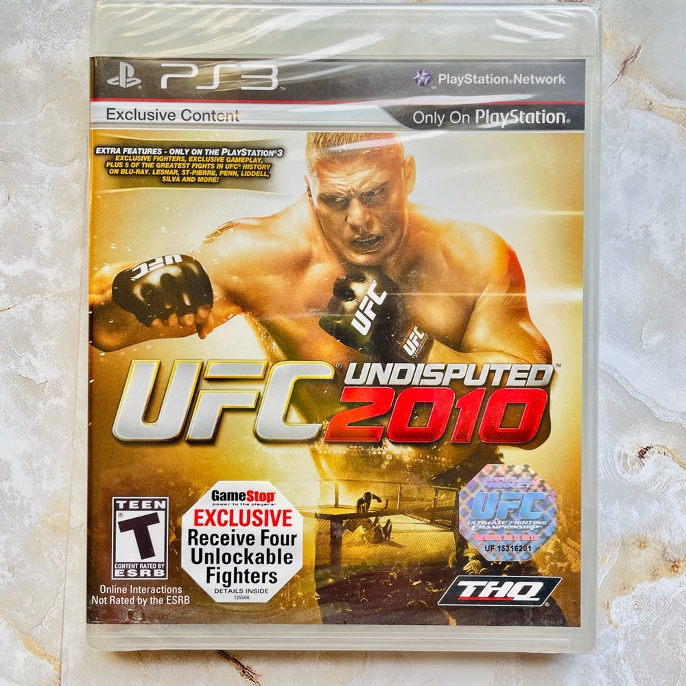 UFC Undisputed 2010 -PS3 *Brand New *  (wrapped)